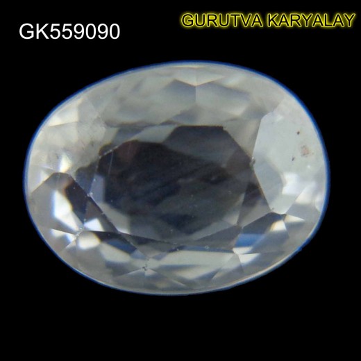Ratti-5.10 (4.64ct) Real White Zircon 